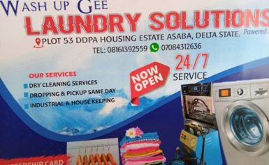 VISIT THE LEADING LAUNDRY SERVICE COMPANY IN DELTA STATE