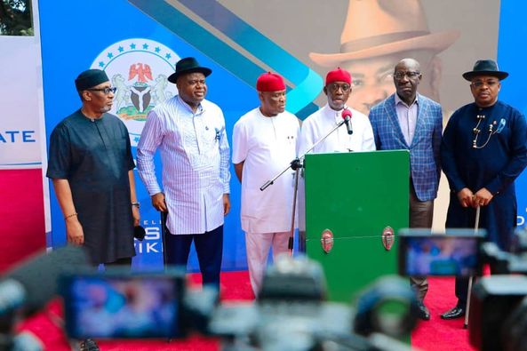 COMMUNIQUE OF THE MEETING OF THE BRACED (SOUTH-SOUTH) GOVERNORS COUNCIL HELD AT THE RIVERS STATE GOVERNMENT HOUSE, PORT HARCOURT ON MONDAY 4TH OCTOBER 2021.