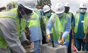 PRESIDENT BUHARI LAYS THE FOUNDATION STONE OF NEW PRESIDENTIAL HOSPITAL IN ABUJA…. Julius Berger trusted to deliver project December 31st, 2022.