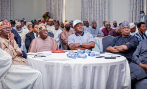 STATE ASSEMBLY SPEAKERS MEET IN LAGOS, ASSURE SUPPORT FOR TINUBU’S PRESIDENTIAL BID