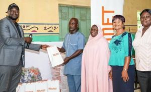 JULIUS BERGER ABUMET’S CSR ACTIVITY EXCITES STUDENTS   AS COMPANY DONATES BOOKS, SUNDRY STUDY MATERIALS TO SCHOOLS IN THE FCT