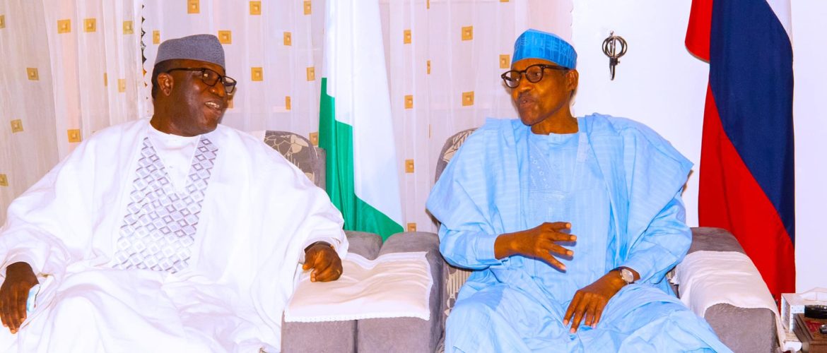 APC PRESIDENTIAL CANDIDATE, ASIWAJU BOLA TINUBU CONFERS WITH PRESIDENT BUHARI IN DAURA, ANNOUNCES RUNNING MATE, SEN. KASHIM SHETTIMA