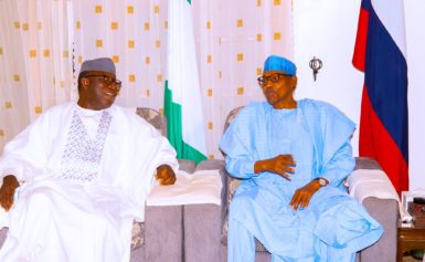 APC PRESIDENTIAL CANDIDATE, ASIWAJU BOLA TINUBU CONFERS WITH PRESIDENT BUHARI IN DAURA, ANNOUNCES RUNNING MATE, SEN. KASHIM SHETTIMA