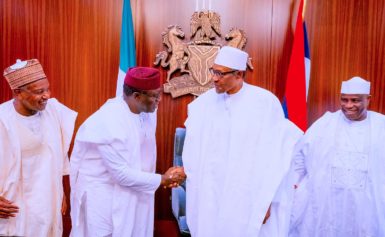FLOODING: PRESIDENT BUHARI MEETS WITH LEADERSHIP OF GOVERNORS’ FORUM, PLEDGES INTERVENTION