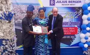 2022 LONG SERVICE AWARDS: JULIUS BERGER HONOURS 647 WORKERS FOR PRODUCTIVE AND BRILLIANT PERFORMANCE