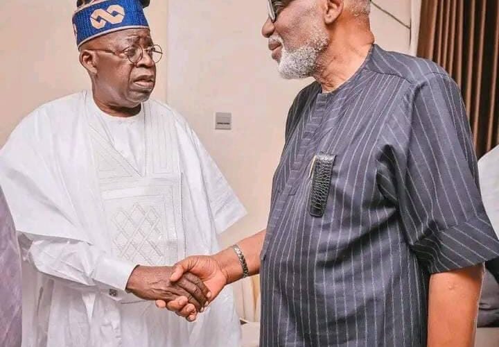 PRESIDENT TINUBU CONDOLES WITH GOVERNOR SOLUDO OVER PASSING OF FATHER