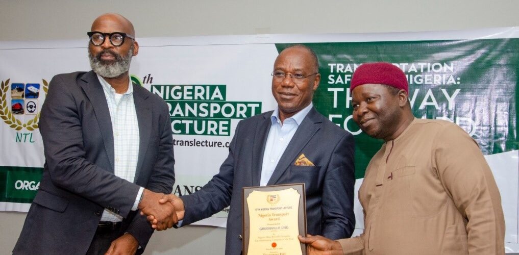 Greenville LNG Wins “Nigeria’s Most Reliable Domestic Gas Distributing Company of the Year” Award at Nigeria’s most prestigious Annual Transportation Awards in Lagos