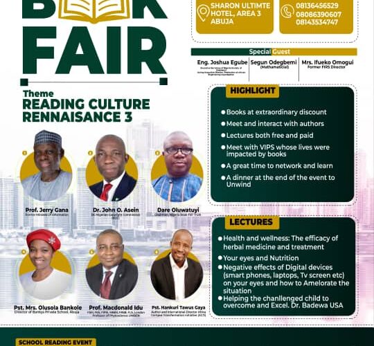 BOOK FAIR OPENS IN ABUJA