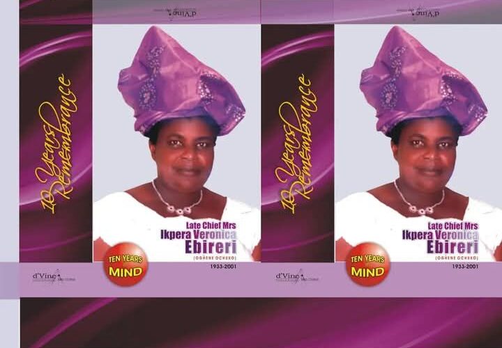 Delta families laud Veronica Ekpera Ebireri, preach unity