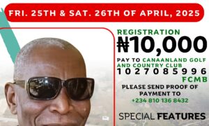 Prominent Nigerians, international golfers honour Second Republic Politician, Bible translator, Deacon Stephen Ejueyitsi Aganbi