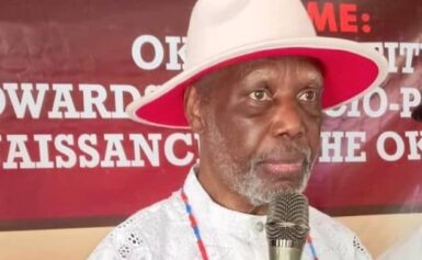 OKPE AND SAPELE RECEIVING LESS THAN THEY DESERVE, SAYS PROF IGHO NATUFE