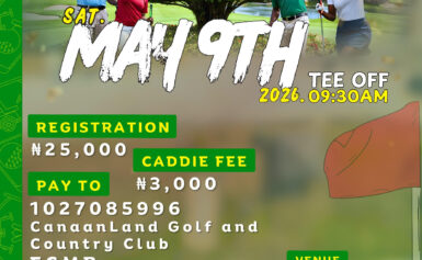 CANAAN LAND GOLF COURSE AND COUNTRY CLUB SET FOR SECOND ANNIVERSARY CELEBRATION
