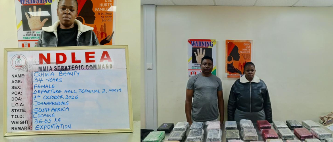 South African woman, US-based grandma arrested with large cocaine, loud shipments